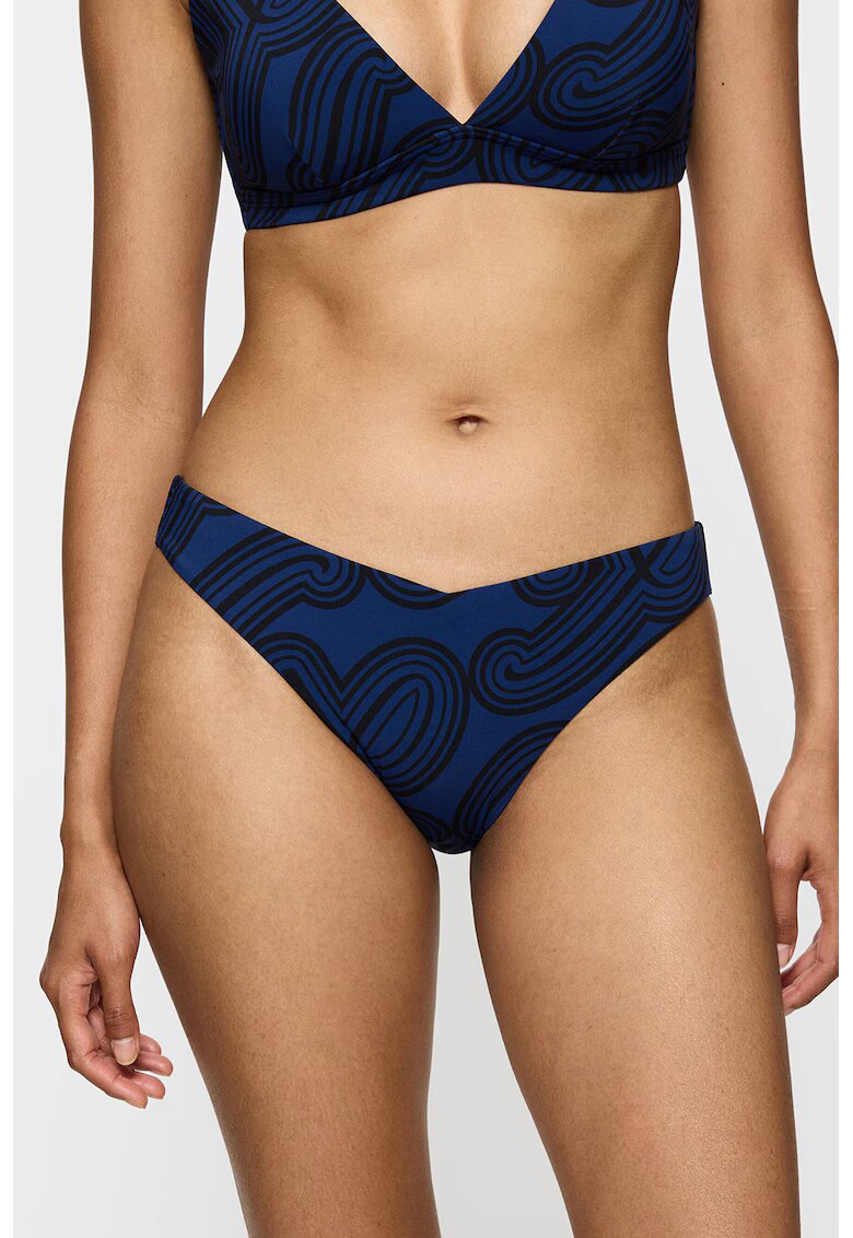 Triumph Slip brazilian Flex Smart Summer - Negru/Bleumarin