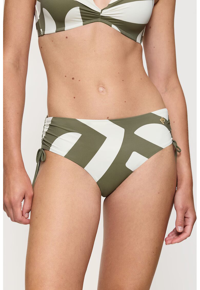 Triumph Slip cu snururi laterale de ajustare Allure - Alb/Kaki