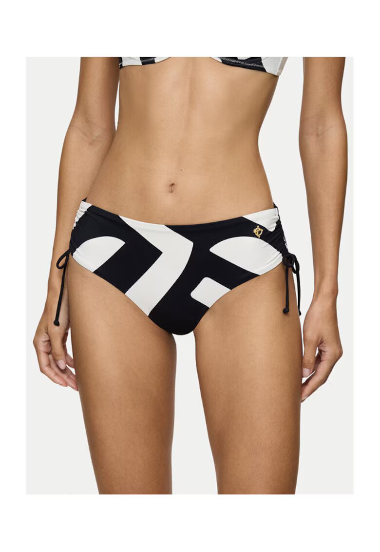 Triumph Slip dama 10218744 - Poliamida/Elastan - Negru/Ecru - Negru/Ecru