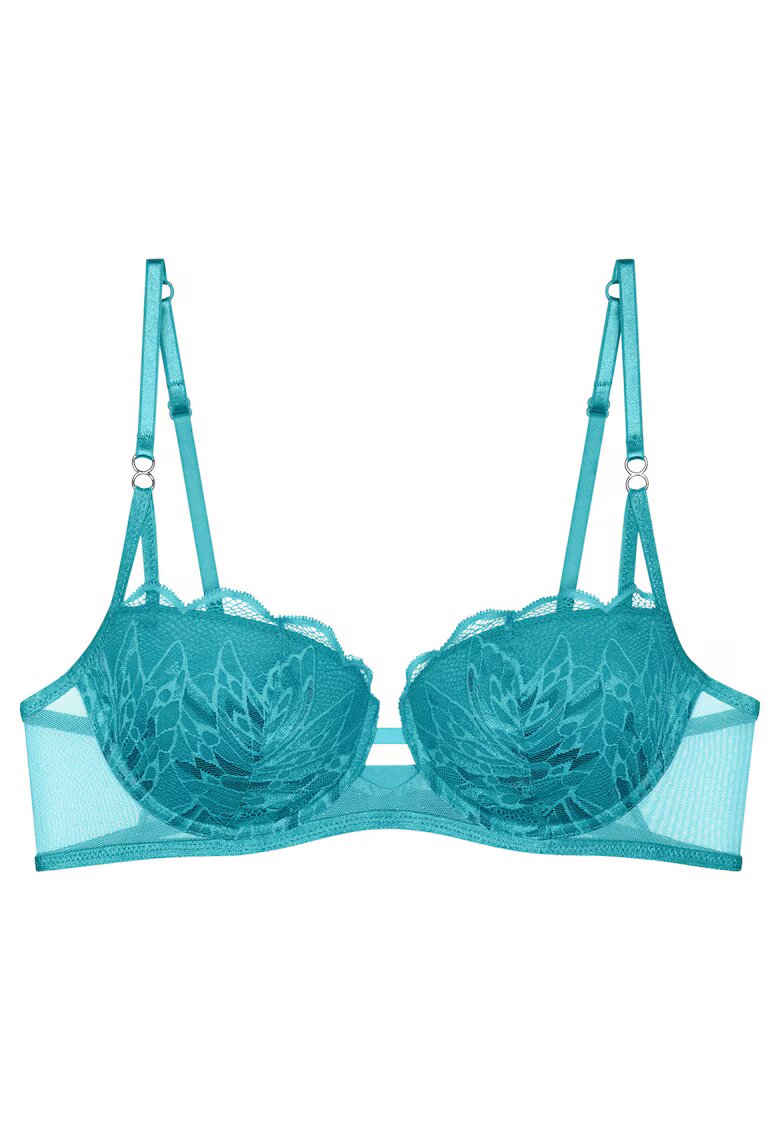 Triumph Sutien 10222359 1605 - poliamida/poliester/elastan/viscoza - albastru
