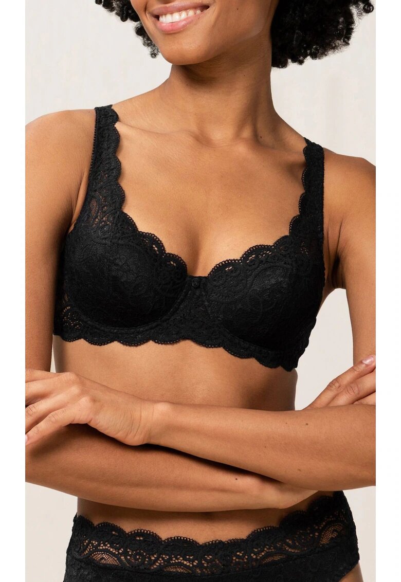 Triumph Sutien buretat dama - Amourette 300 - Negru