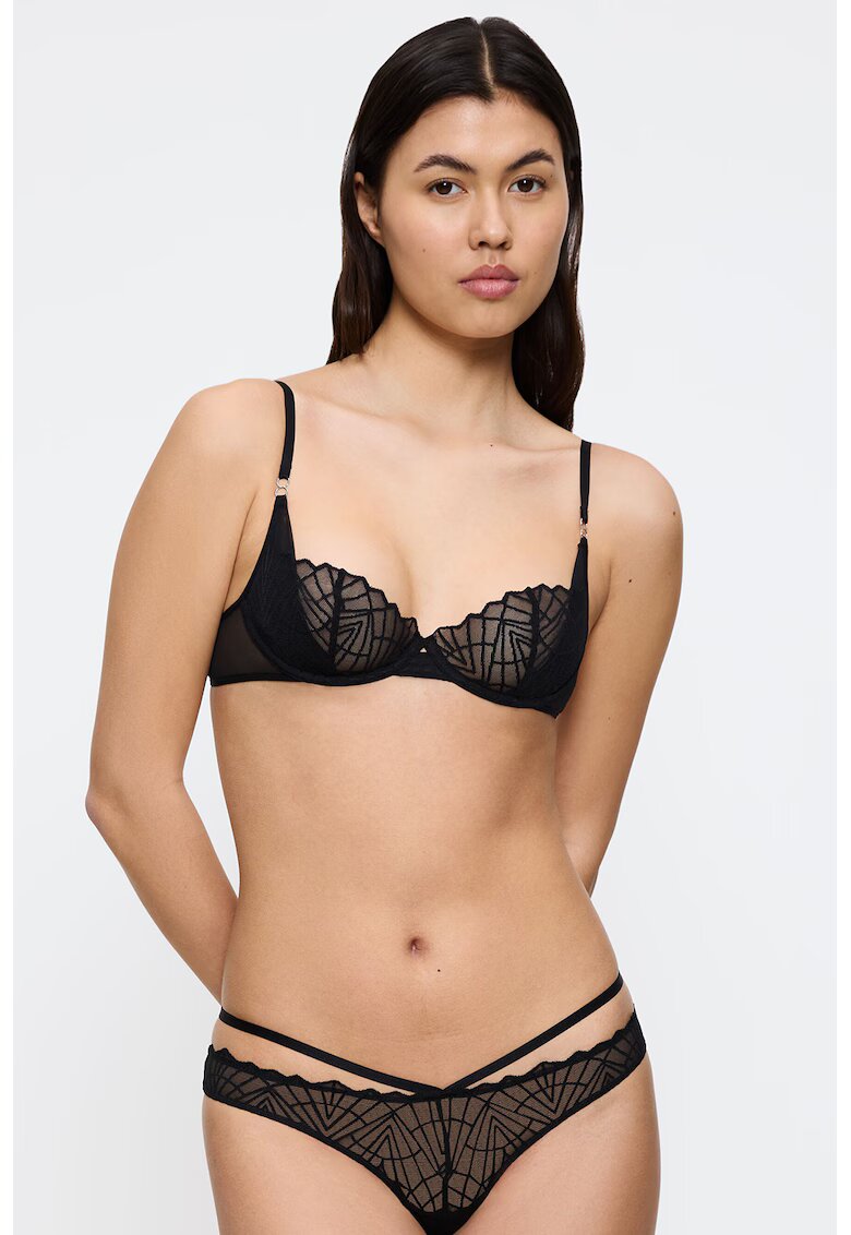Triumph Sutien clasic The Night In Vegas - Negru