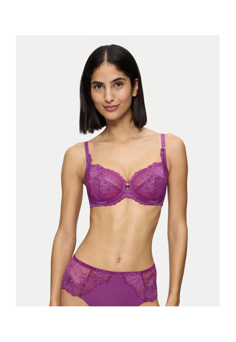 Triumph Sutien dama 10209608 - Poliamida/Elastan - Mov - Mov
