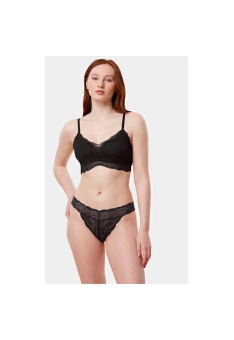 Triumph Sutien dama - 303311902 - Poliamida/Poliester/Elastan - Negru