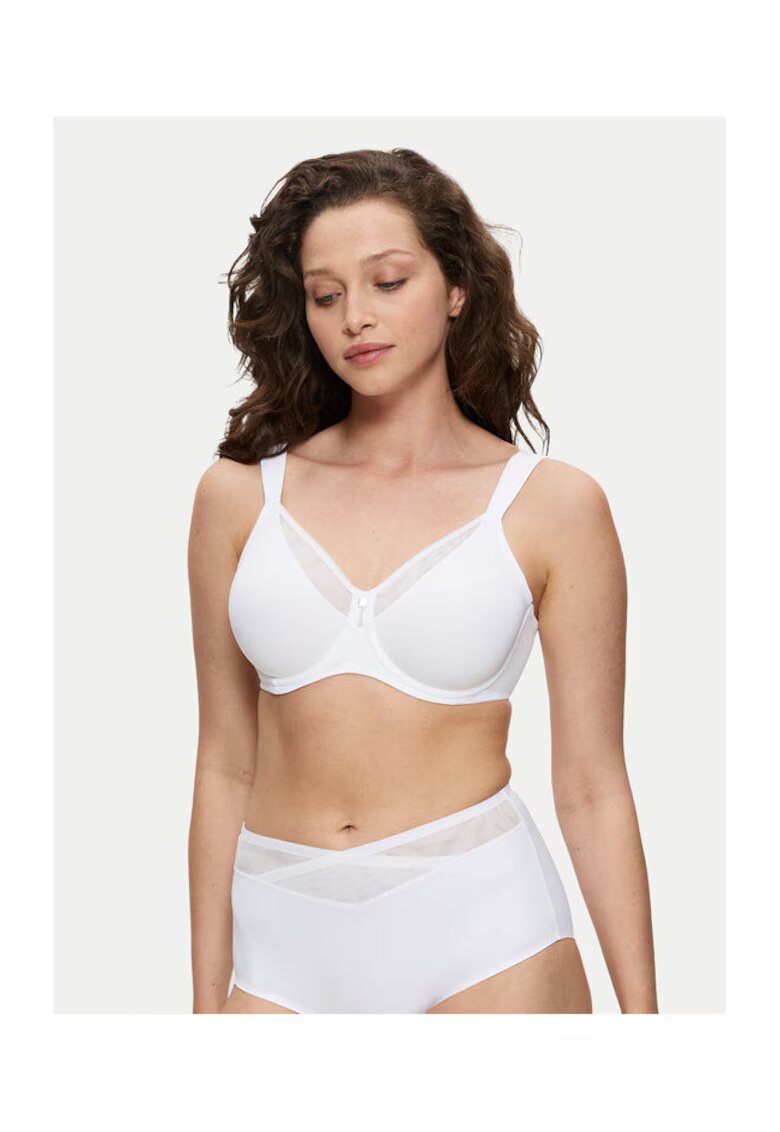 Triumph Sutien dama - 303437268 - Poliamida/Elastan - Alb - Alb