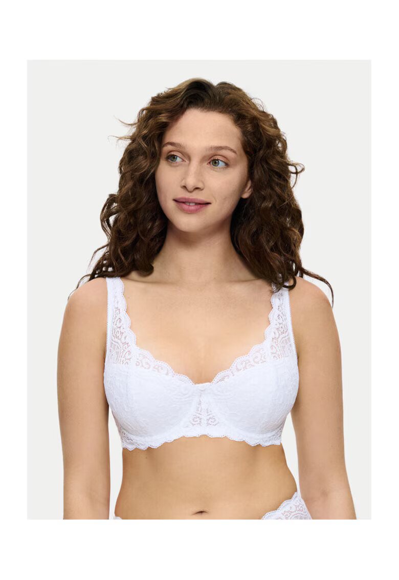 Triumph Sutien dama - 305249944 - Poliamida/Elastan - Alb - Alb