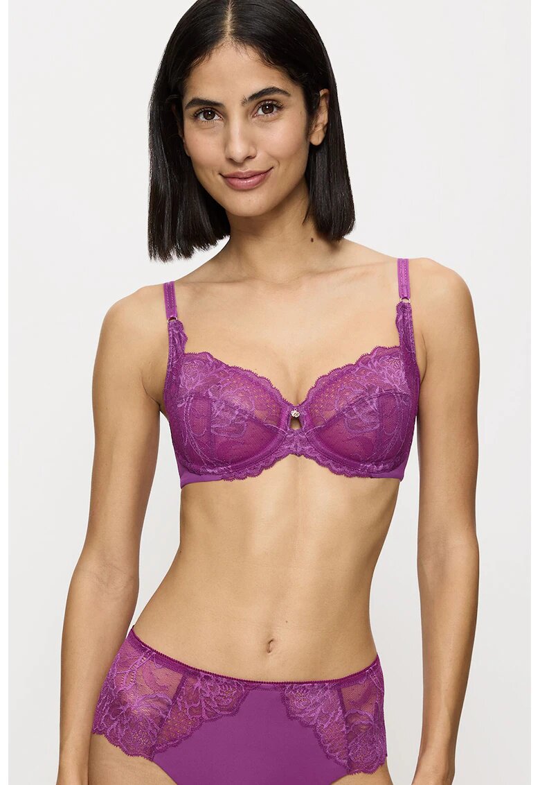 Triumph Sutien din amestec de modal Wild Peony - Ametist