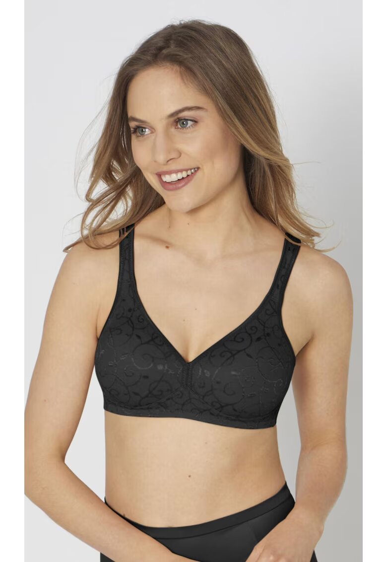 Triumph Sutien fara armatura dama - Elegant Cotton - negru -