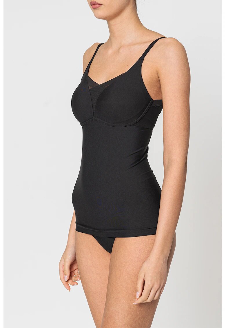 Triumph Top modelator cu bretele ajustabile Smart - Negru