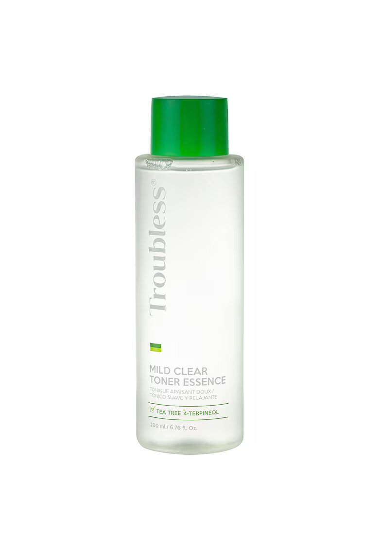 Troubless Esenta toner MILD CLEAR pentru curatare delicata - 200ml