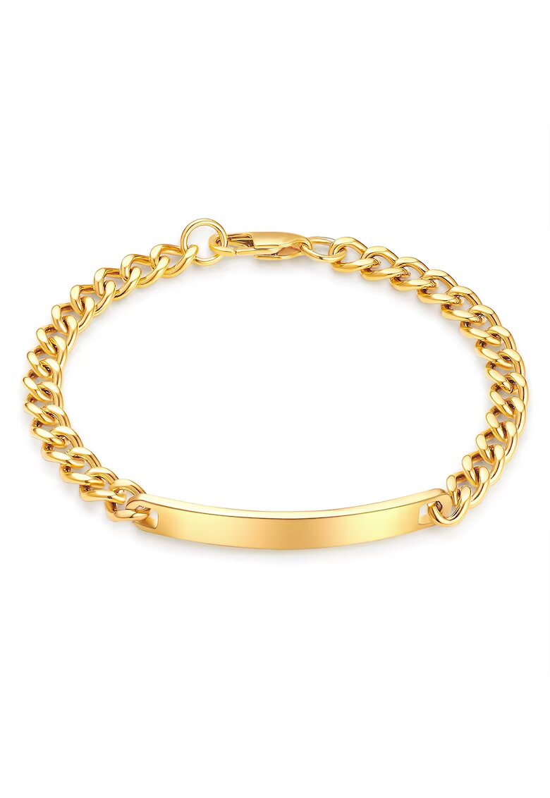 True Rebels Bratara lant placata cu aur de 14K