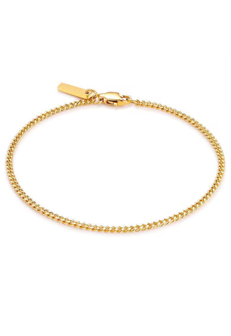 True Rebels Bratara lant placata cu aur de 14K