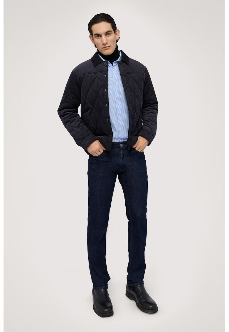 Trussardi Blugi cu croiala dreapta 380 - Albastru ultramarin