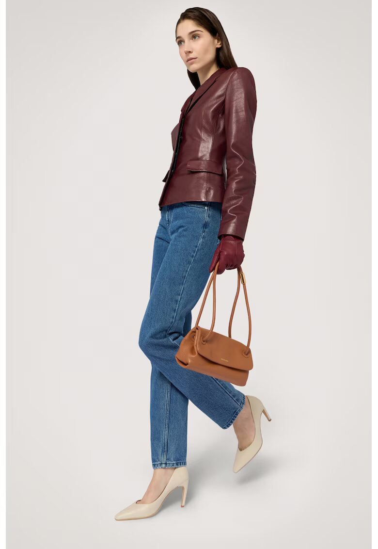 Trussardi Blugi relaxed fit cu talie medie - Albastru