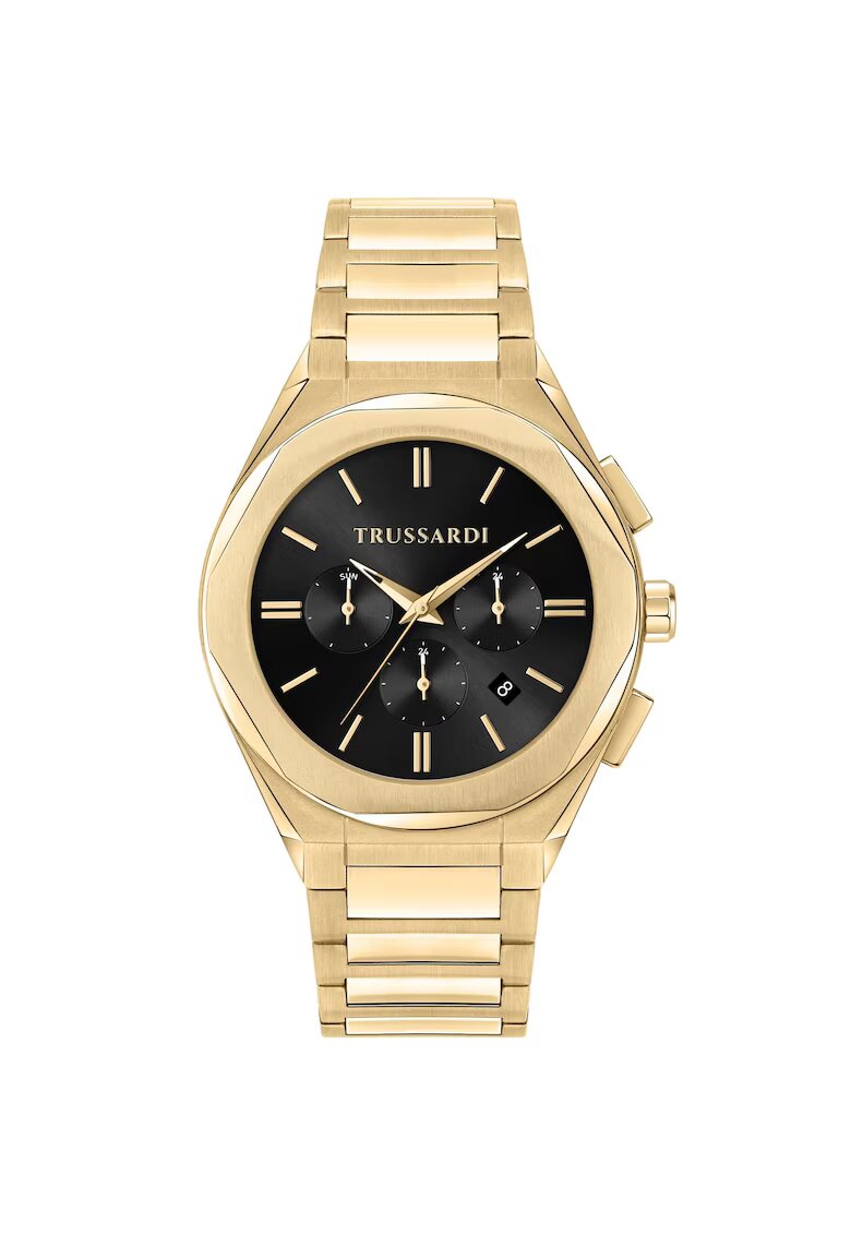 Trussardi Ceas barbatesc R2453156001 Quartz Auriu
