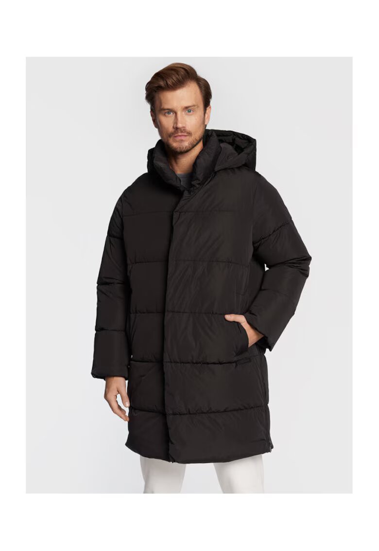 Trussardi Geaca de iarna barbati 52S00742-1T004085 - Poliester - 58 EU - Negru
