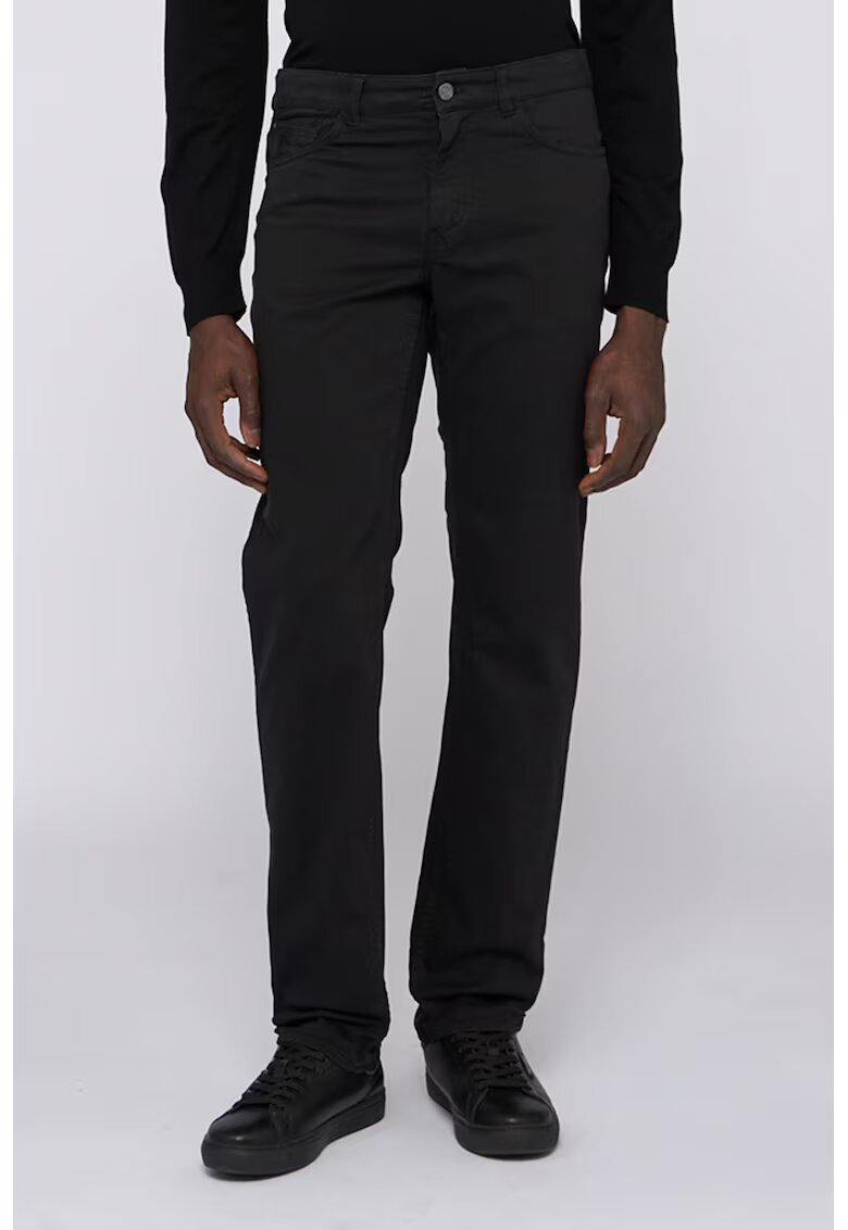 Trussardi Pantaloni regular fit - Negru