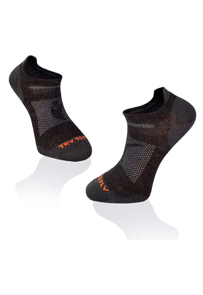 Try To Fly Sosete scurte pentru turism montan - Anthracite