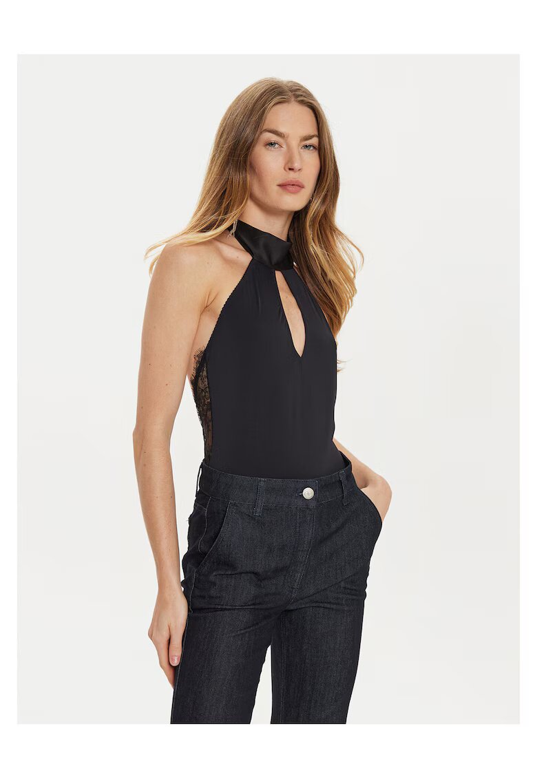TWINSET Body dama negru - elastic