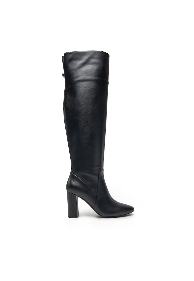 TWINSET Cizme dama - piele naturala - negru - Negru