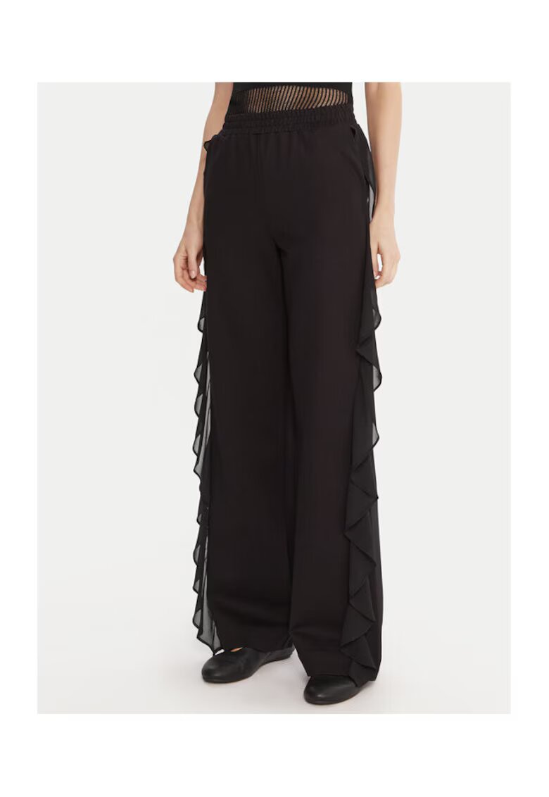 TWINSET Pantaloni eleganti pentru dama negru - stofa