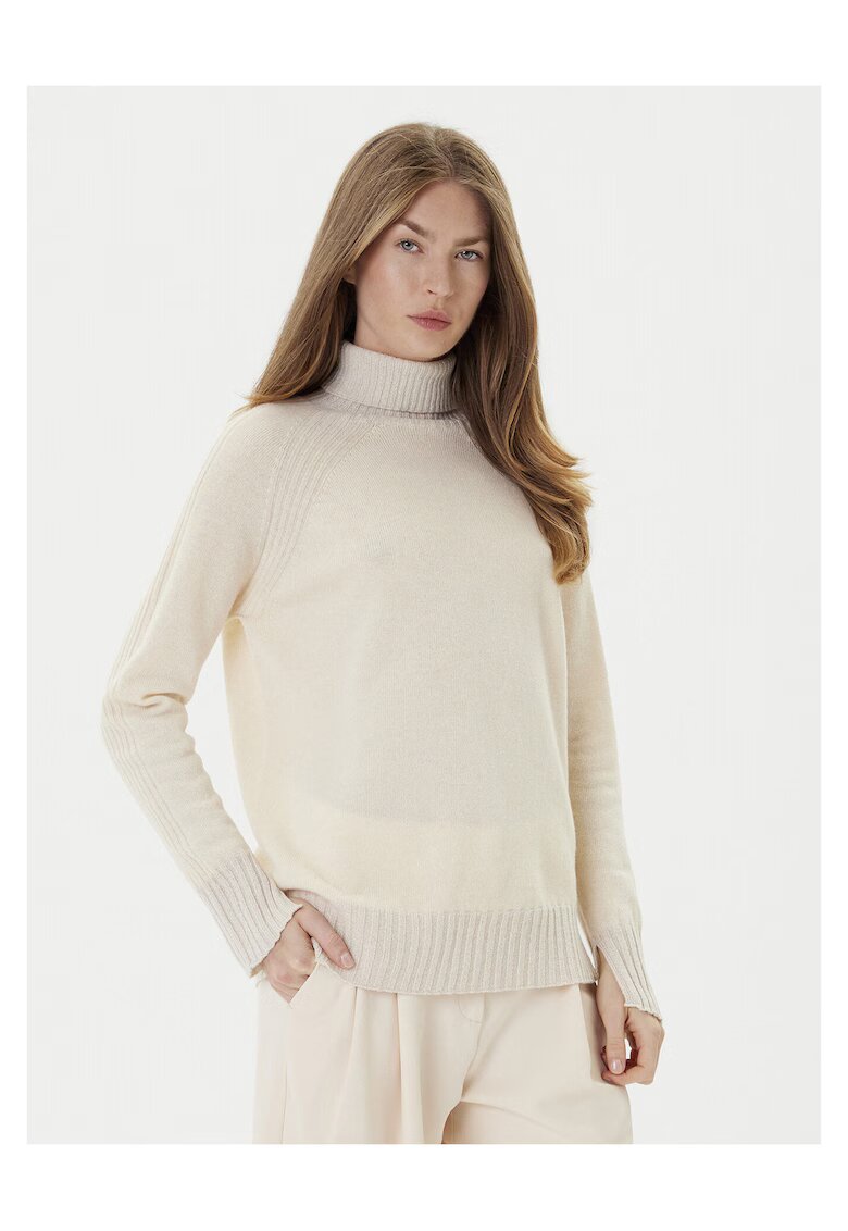 TWINSET Pulover - bej - moale