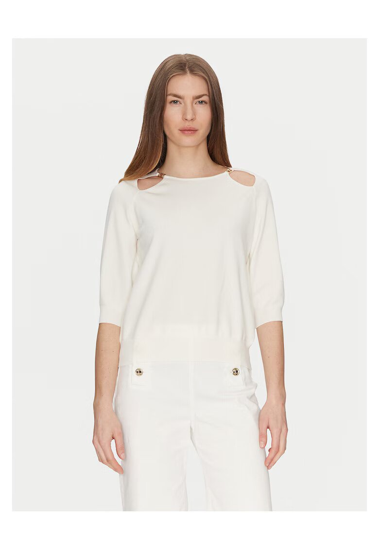 TWINSET Pulover pentru femei ecru -