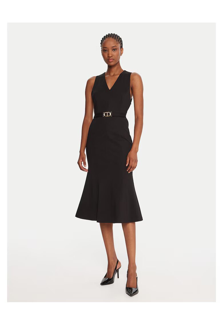 TWINSET Rochie de cocktail negru