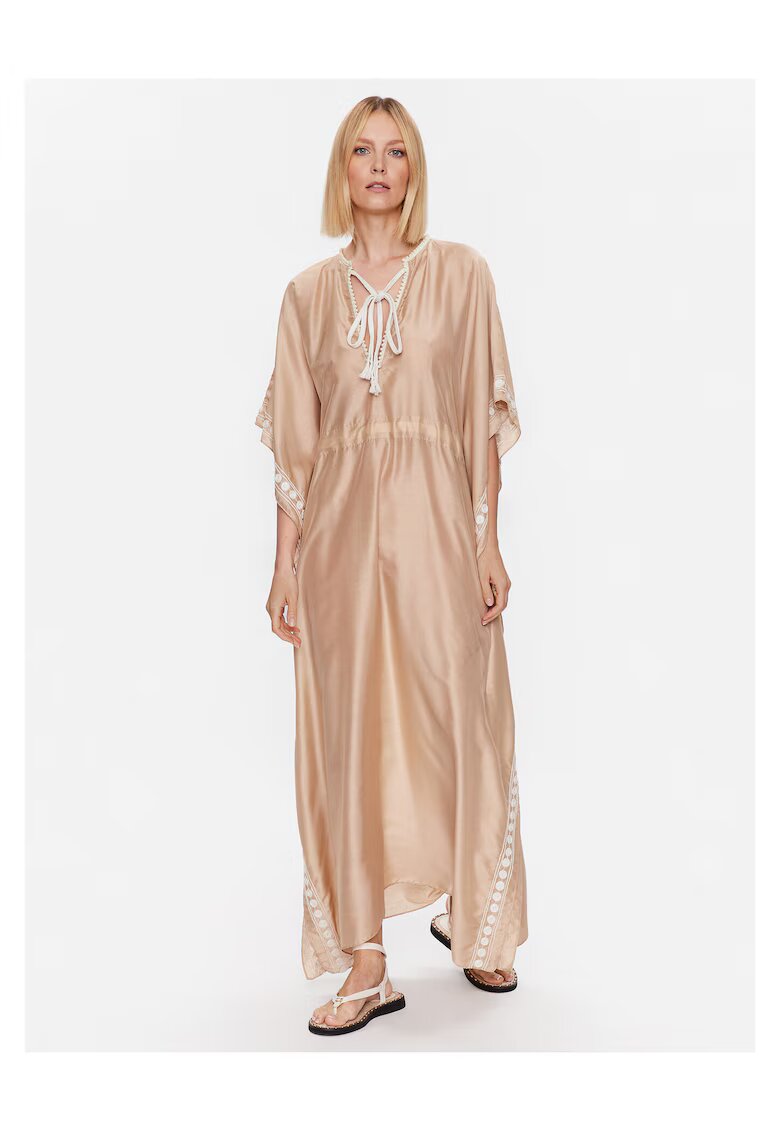TWINSET Rochie de vara pentru femei bej -
