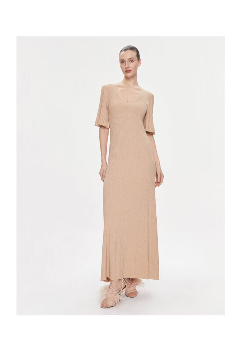 TWINSET Rochie tricotata 241TP3402 - bej