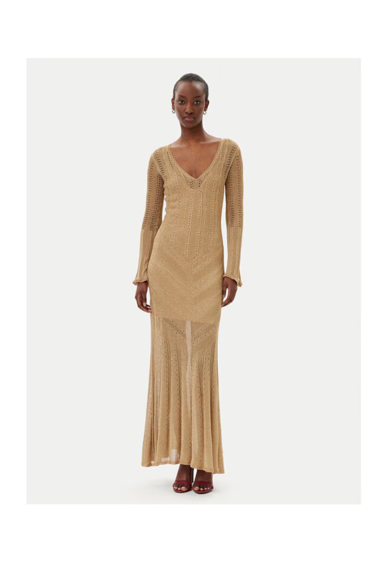 TWINSET Rochie tricotata - de dama bej