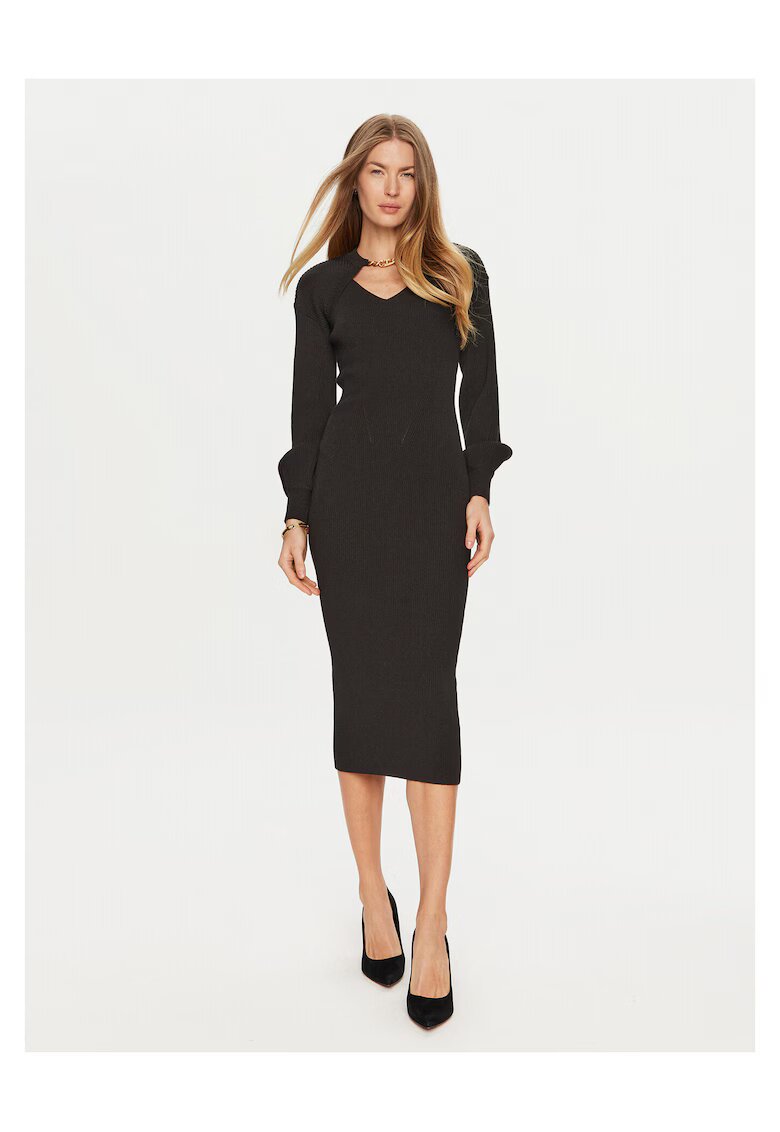 TWINSET Rochie tricotata de dama - negru