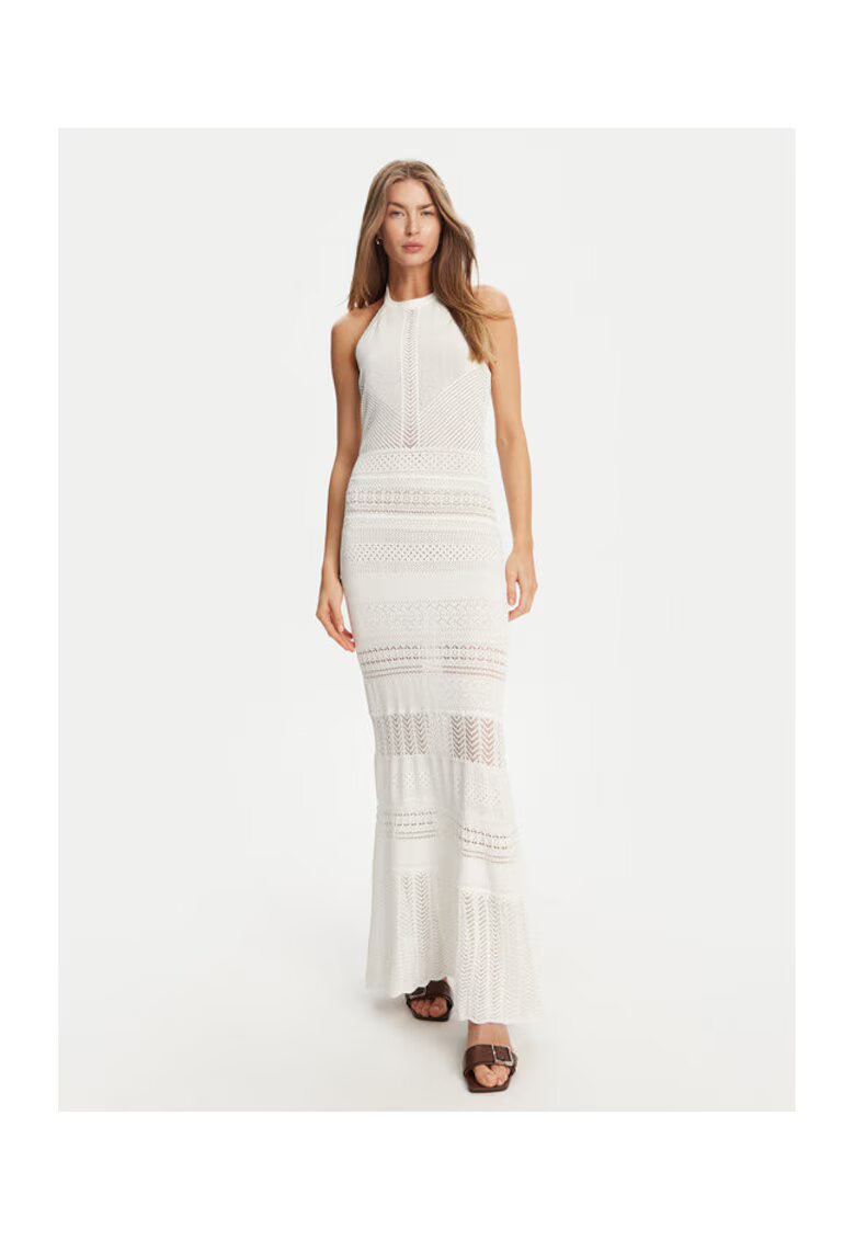 TWINSET Rochie - tricotata - ecru