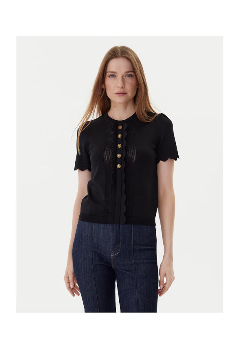TWINSET Top dama 252TP3203 - neagra