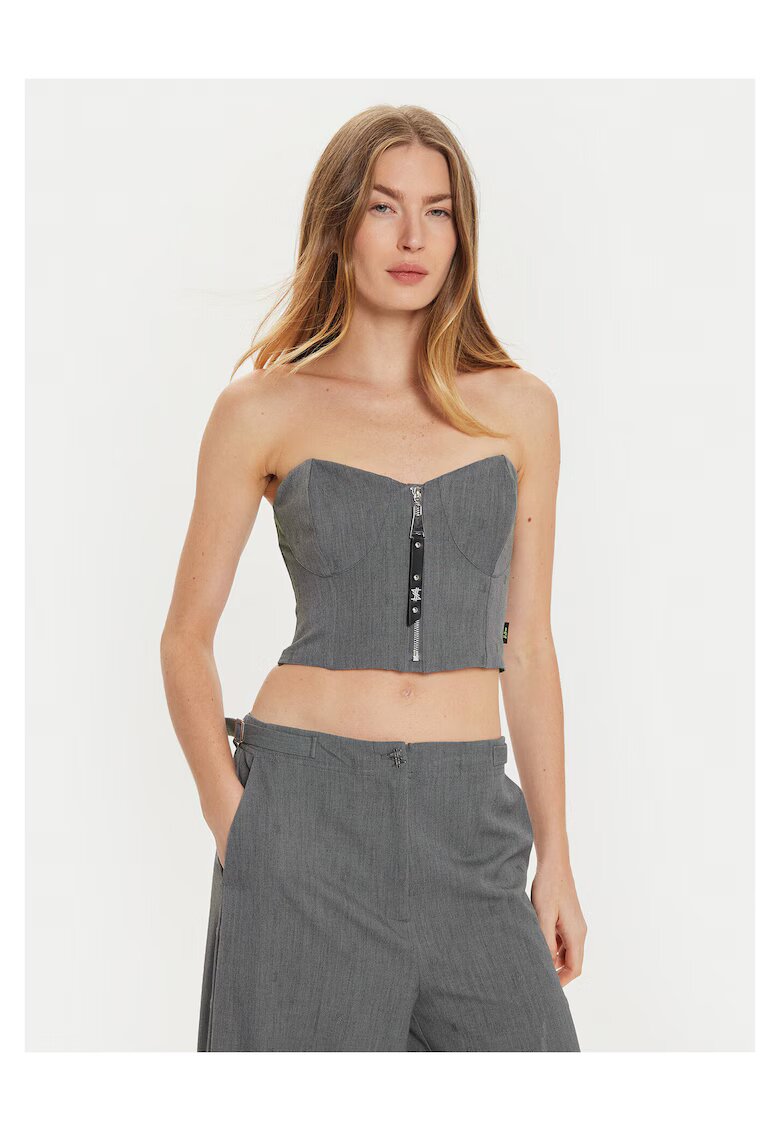 TWINSET Top dama - Gri