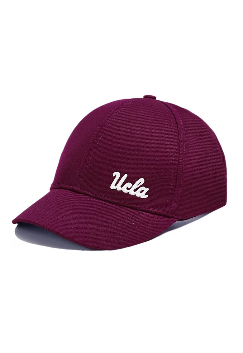 UCLA Sapca baseball unisex cu inchidere velcro Jenner - Visiniu