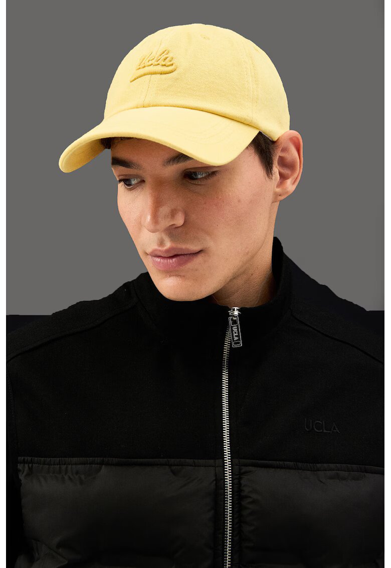 UCLA Sapca cu broderie logo unisex Fortuno - Galben