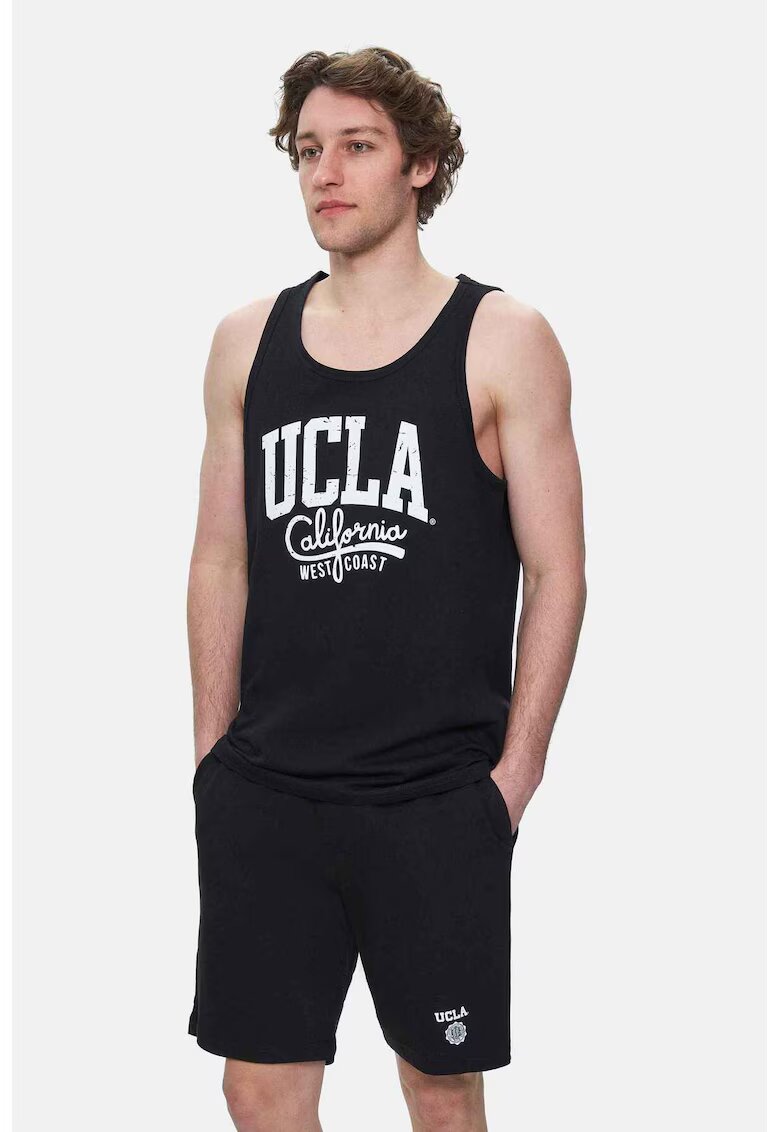 UCLA Trciou PEBBLE-BLACK - Negru