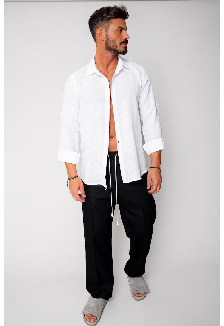 uFIT Camasa din 100% In White 16899
