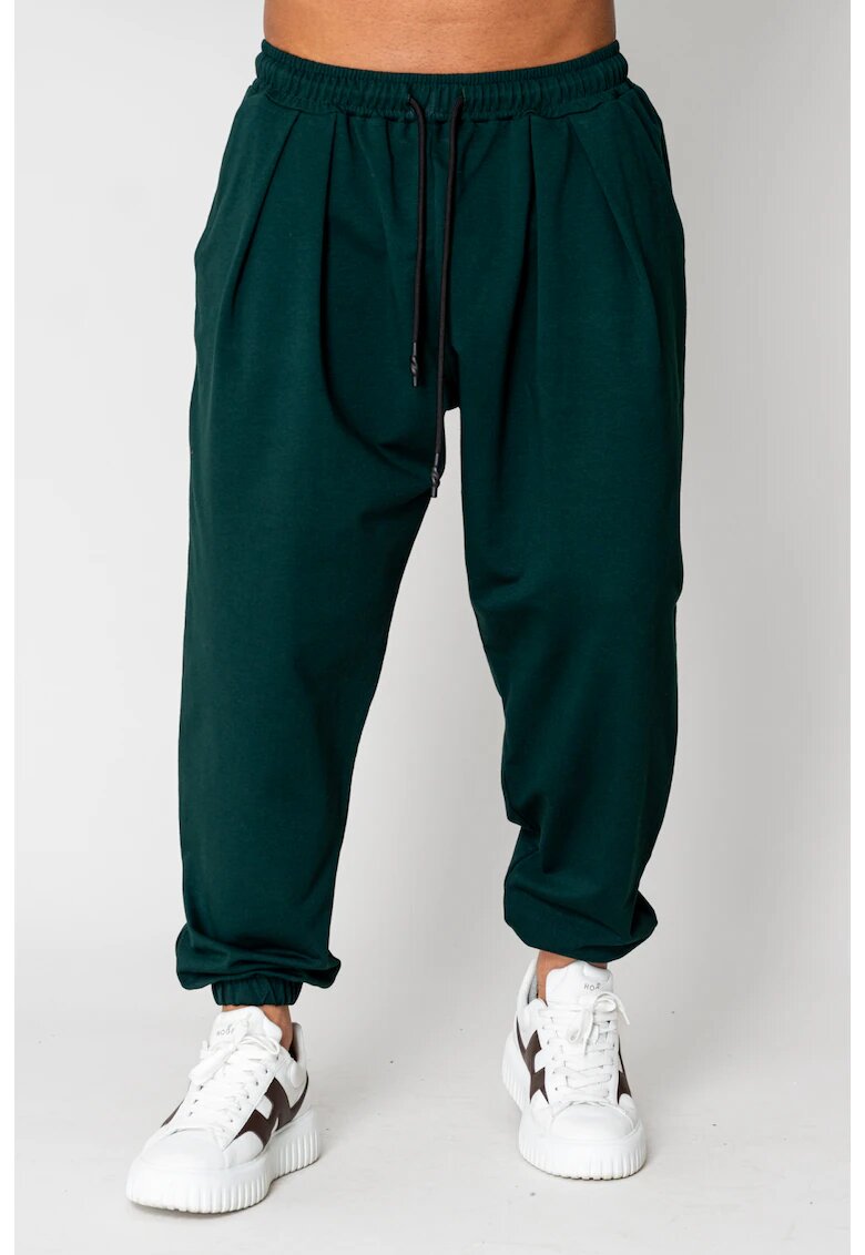 uFIT Pantaloni lung Baggy Bottle Green 15421 - Verde