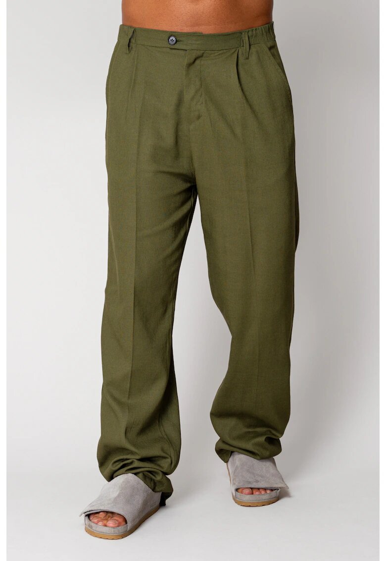uFIT Pantaloni lung din IN Olive 17220 - Kaki