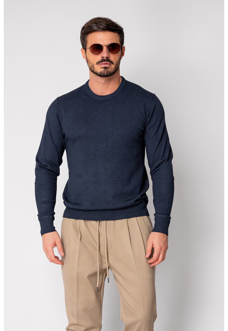 uFIT Pulover barbati Navy 19108 - Bleumarin