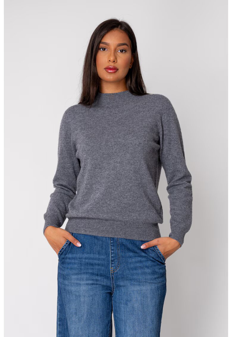 uFIT Pulover din 100% Casmir - Grey 18587 - Gri