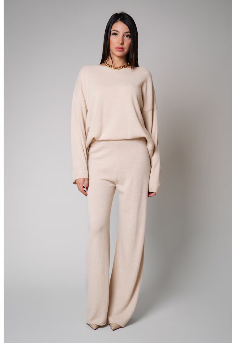 uFIT Set Lorelle mix lana si casmir Beige I 18368 - Bej
