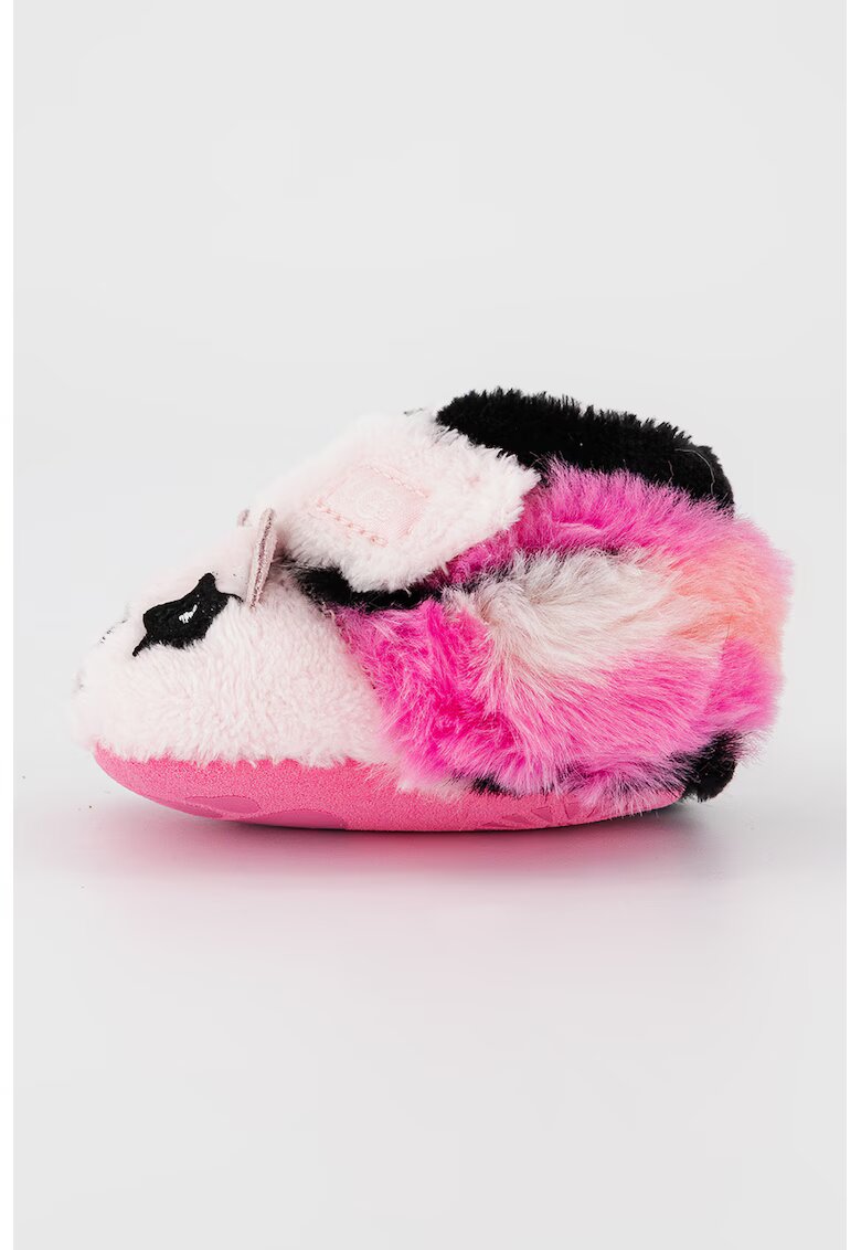 UGG Botosei pufosi Bixbee Panda - Negru - Roz -