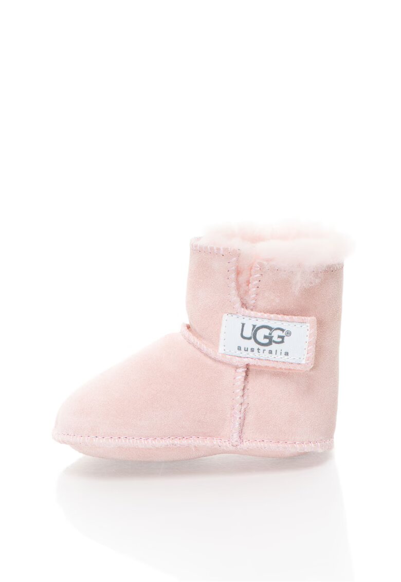 UGG Cizme de casa roz deschis din piele de oaie Erin