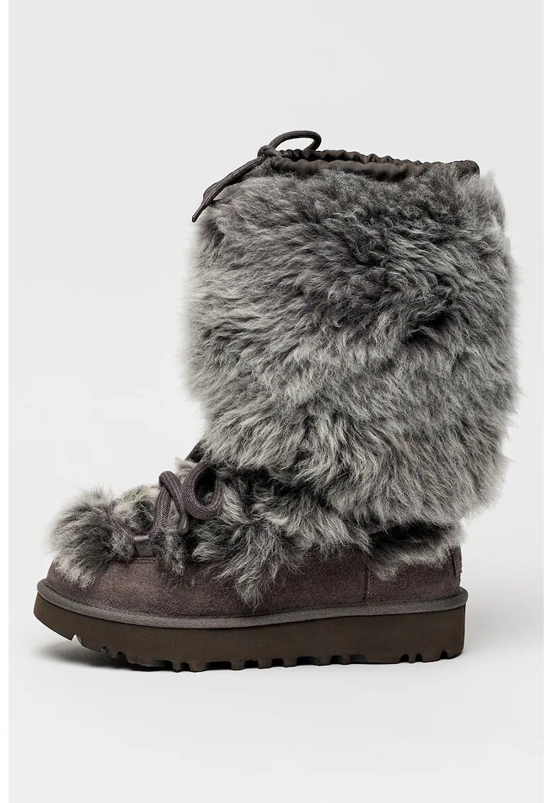 UGG Cizme mid-calf cu blana Chalet - Gri