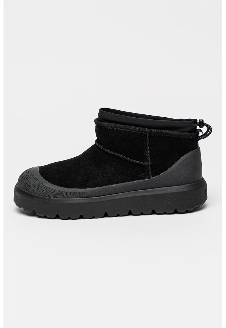 UGG Ghete fara inchidere unisex Classic Ultra Mini - Negru