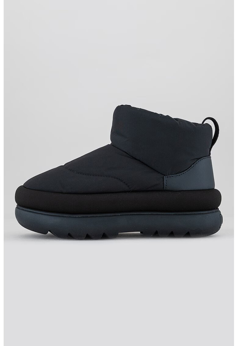 UGG Ghete rezistente la apa cu model matlasat fara inchidere Maxi Mini Boots - Negru