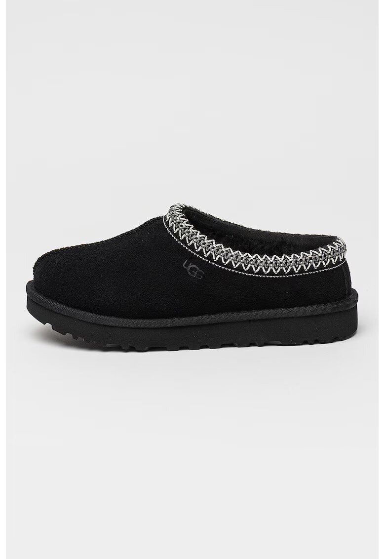 UGG Saboti din piele intoarsa cu captuseala de piele de oaie Tasman II